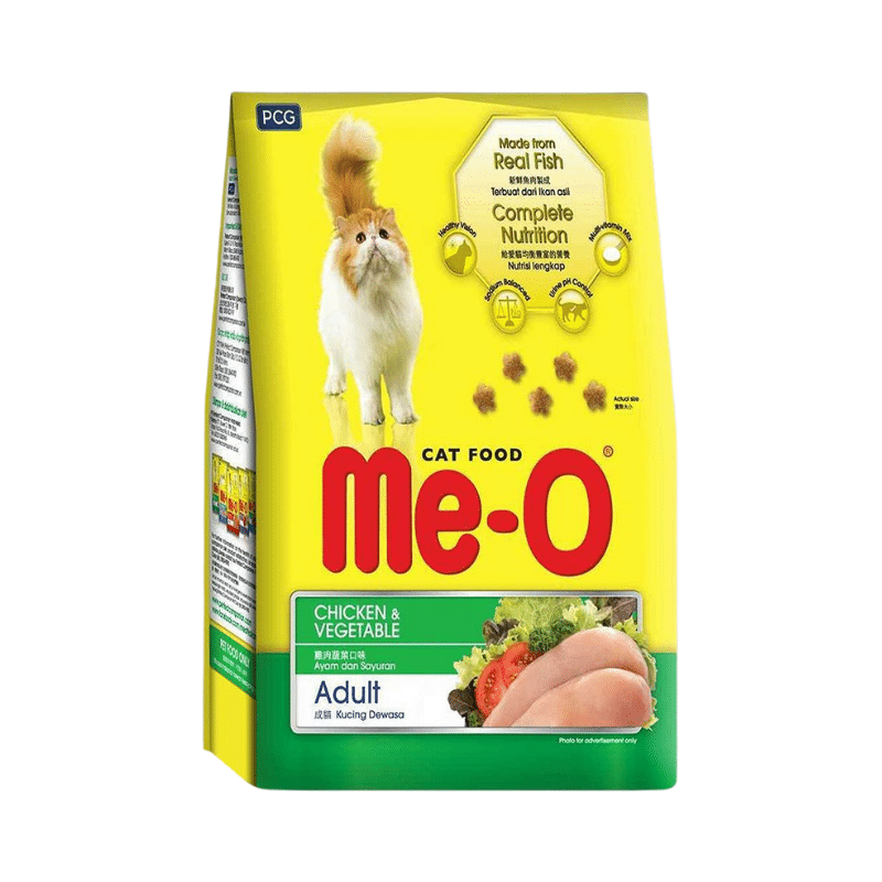 Me-O Chicken and Vegetable Adult Cat Food